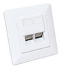 Intellinet 771917 Socket-Outlet 2 X Rj-45 White 771917