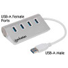 Manhattan 163767 Usb-A 4-Port Hub. 4X Usb-A 163767