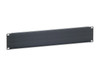 Equip 327512 Blank Panel. Black_Ral 9005 327512