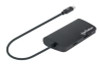 Manhattan 152372 Usb-C Dock/Hub With Card 152372