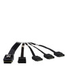 Inter-Tech 88885237 Sata Cable 0.65 M Black 88885237