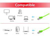 Equip 607646 Cat.6A U/Ftp Flat Patch 607646