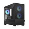 Fractal Design FD-C-POR1M-06 Pop Mini Air Mini Tower Black FD-C-POR1M-06