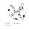 Hama 118103 3 Tv Mount 165.1 Cm 65" 118103