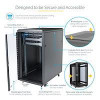 StarTech.com RK1836BKF 18U 19" Server Rack Cabinet - RK1836BKF