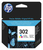 HP F6U65AE 302 Tri-Color Original Ink F6U65AE