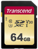 Transcend TS64GSDC500S Sd Card Sdxc 500S 64Gb TS64GSDC500S