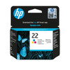 HP C9352AE#UUQ 22 Tri-Color Original Ink C9352AE#UUQ