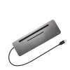 i-tec C31FLATDOCKPDPRO Metal Usb-C Ergonomic 4K 3X C31FLATDOCKPDPRO