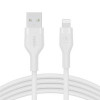 Belkin CAA008BT2MWH Cbl Scicone Usb-A Ltg 2M Blc CAA008BT2MWH