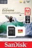 Sandisk SDSQXAH-064G-GN6AA Extreme 64 Gb Microsdxc Uhs-I SDSQXAH-064G-GN6AA