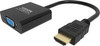 Vision TC-HDMIVGA/BL Video Cable Adapter 0.23 M TC-HDMIVGA/BL