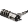 StarTech.com LTLOCK4D 6.5Ft 2M Laptop Cable Lock LTLOCK4D
