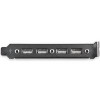 StarTech.com USBPLATE4 4 PORT USB SLOT PLATE ADAPTER USBPLATE4