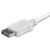 StarTech.com CDP2DPMM1MW 1M USB C TO DP CABLE - WHITE CDP2DPMM1MW