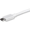StarTech.com CDP2DPMM1MW 1M USB C TO DP CABLE - WHITE CDP2DPMM1MW