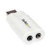 StarTech.com ICUSBAUDIO USB STEREO AUDIO ADAPTER ICUSBAUDIO