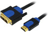 LogiLink CHB3110 HDMI-DVI-Kabel Anschl. CHB3110