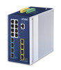 Planet TSN-6325-8T4S4X IP30 DIN-rail Industrial L3 TSN-6325-8T4S4X