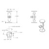 RAM Mounts RAM-B-101-G3U RAM MOUNT W/ HARDWARE for RAM-B-101-G3U