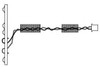 Zebra P1029257-012 Kit. Upper Spi Sensor TTP21X0 P1029257-012