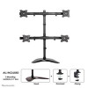 NeoMounts NM-D335D4BLACK Desk mount NM-D335D4BLACK