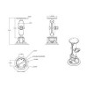 RAM Mounts RAM-B-166-202U UNPKD RAM SUCTION MOUNT TWIST RAM-B-166-202U