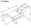RAM Mounts RAM-VB-110 VEHICLE BASE 1997-03 RAM-VB-110