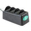 RAM Mounts RAM-GDS-DOCK-4G1PU GDS 4-Port Desktop Charger RAM-GDS-DOCK-4G1PU
