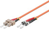 MicroConnect FIB120025 ST/UPC-SC/UPC 25m OM1 FIB120025
