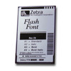 Zebra 77842 Kit Font Pack. Full English. 77842