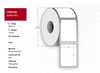 Capture 30001453 Label 102 x 76  White. Eco. 30001453