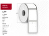 Capture CA-LB3017 Label 100x75. Core 25. CA-LB3017