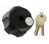RAM Mounts RAM-KNOB3LSU KNOB W LOCK 1/4"-20 STEEL RAM-KNOB3LSU