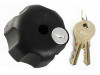 RAM Mounts RAM-KNOB6LU UNPKD KNOB W/ KEYED LOCK RAM-KNOB6LU