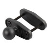 RAM Mounts RAM-247U-25 BALL C-SIZE 1.5". FLAT 2.5" RAM-247U-25