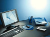 Esselte 67046 Gel Mousepad - Blue 67046