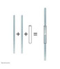 NewStar FPMA-CPCONNECTSILVER Extension pole connector kit FPMA-CPCONNECTSILVER