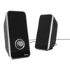 Hama Sonic Ls-206 2.0 Speaker System 3.5 Mm Jack Usb-A for Power Backlit Volume 00173133