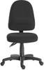 Ergo Twin High Back Fabric Operator Office Chair Without Arms Black - 2900BLK - 2900BLK