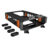 Be Quiet! HDD Cage Mounting for 1x HDD or 2x SSDs Black & Orange Rubber BGA05