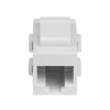 StarTech.com C6KEYCOUPLWH WHITE CAT 6 RJ45 COUPLER C6KEYCOUPLWH