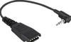 Jabra 8800-00-69 QD CORD TO 3.5 MM PIN PLUG for 8800-00-69