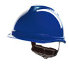Msa V-Gard 520 Peakless Safety Helmet Blue MSAGV952B