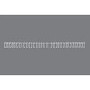 GBC RG810870 White 12.5mm A4 White Binding Wires Pack of 100 RG810870