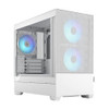 Fractal Pop Mini Air Rgb Microatx White Tempered Glass Clear Tint Pc Case FD-C-POR1M-01