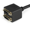 StarTech.com DVISPL1DD 1FT DVI-D VIDEO SPLITTER CABLE DVISPL1DD