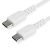 Startech.Com 1M White Usb C Fast And Sync Cable RUSB2CC1MW