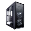 Fractal Design Focus G Black Gaming Case W/ Clear Window Atx 2 White Led Fa FD-CA-FOCUS-BK-W