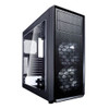 Fractal Design Focus G Black Gaming Case W/ Clear Window Atx 2 White Led Fa FD-CA-FOCUS-BK-W